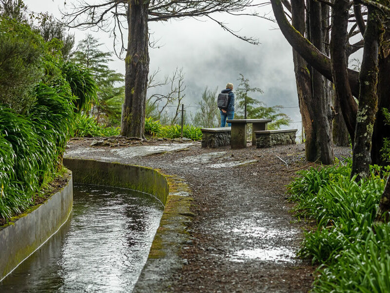 What are levada walks?